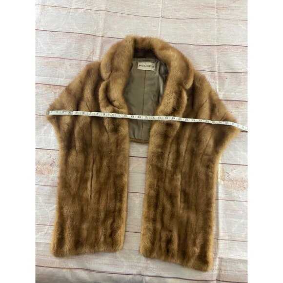Vintage Rich's Women's Mink Fur Stole (EST Date 1960's) - OS - Picture 5 of 10